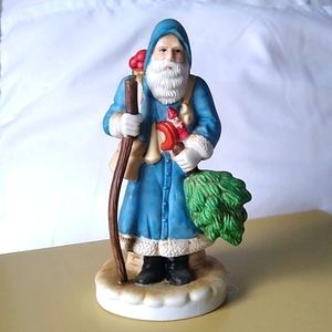 Porcelain Santa Clause figurine